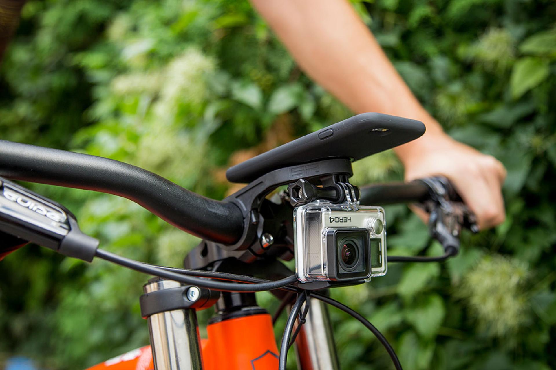 Fietsnavigatie op stuur