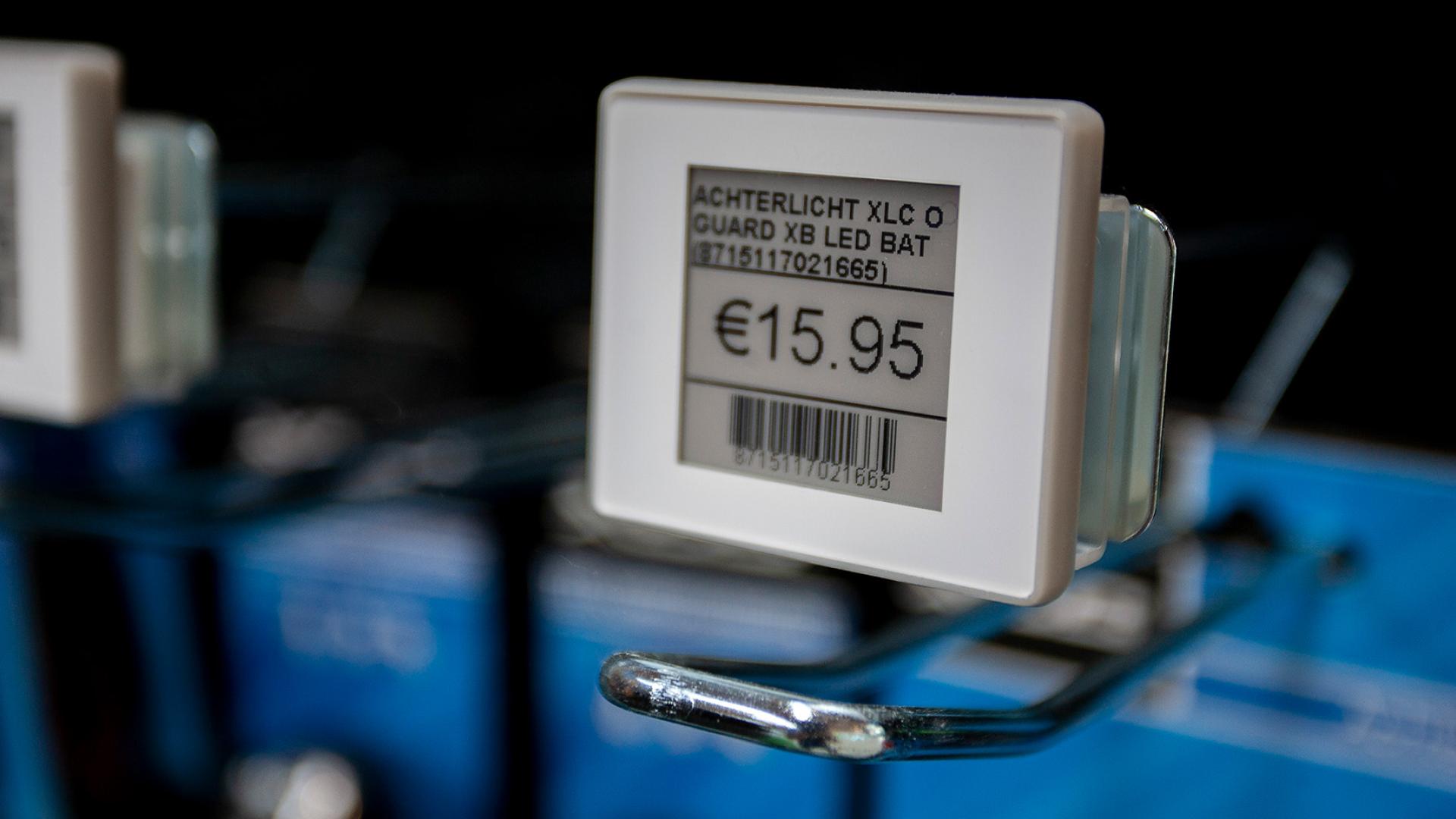 Electronisch prijskaartje